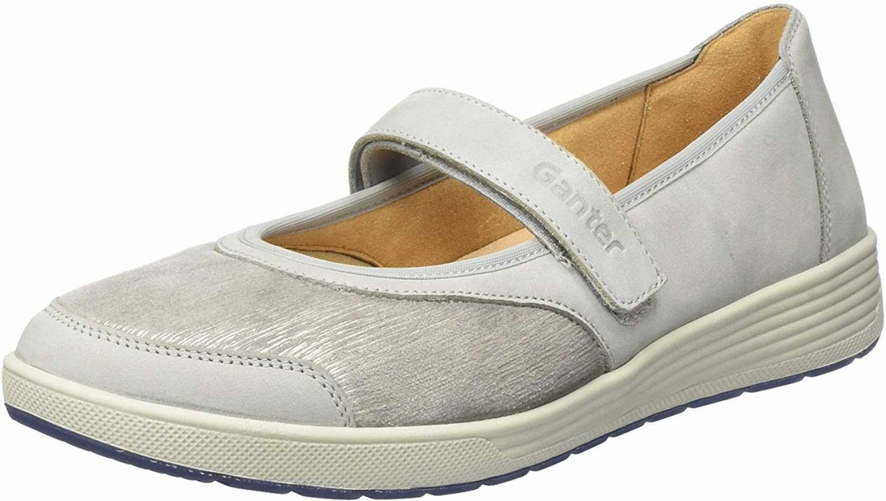 GANTER Sportliche Slipper grau