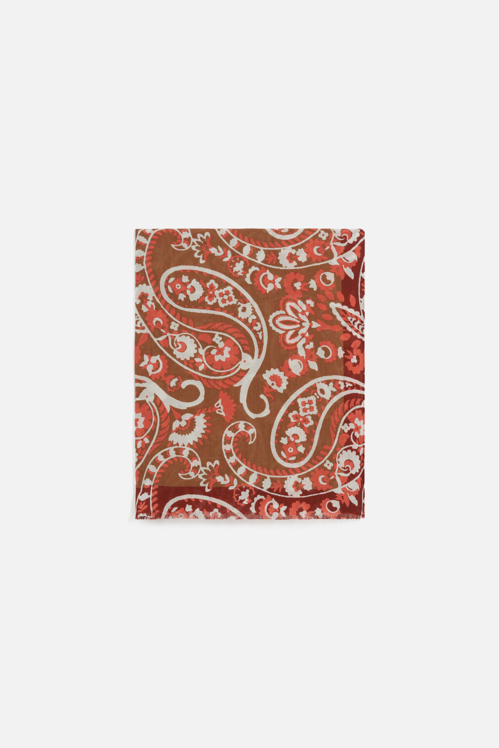Foulard holy orange femme
