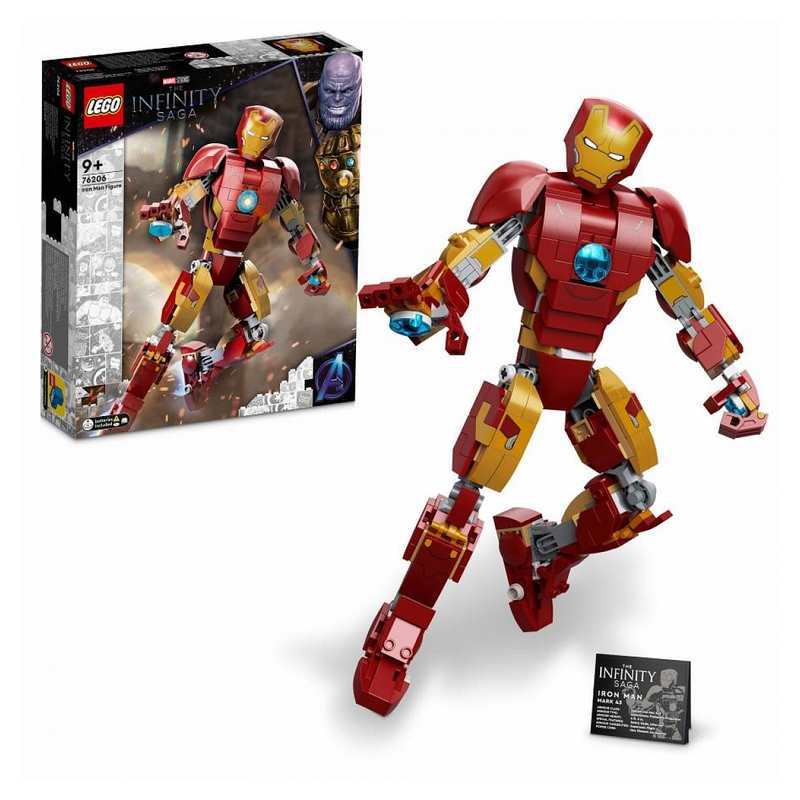 76206 L'armure articulée d'Iron Man LEGO Marvel Super Heroes