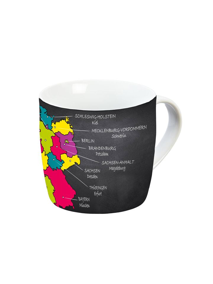 Geda Labels Tasse Bundesländer in Grau - 300 ml günstig kaufen onesize
