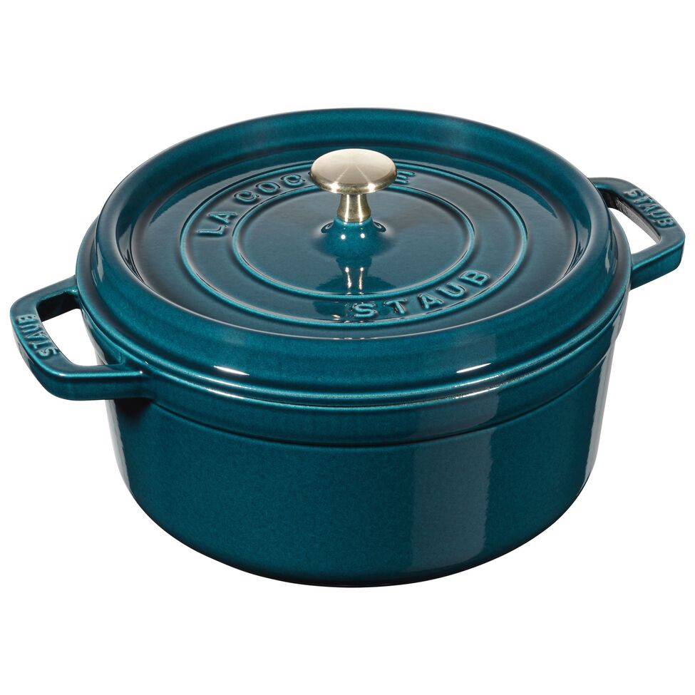 Cocotte 24 cm, rund, La-Mer, Gusseisen