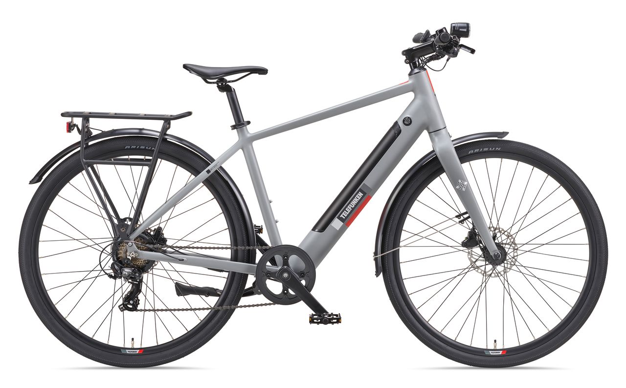 Telefunken Urban E-Bike Herren UH200 28 Zoll Hinterradmotor 7-Gang Kettenschaltung