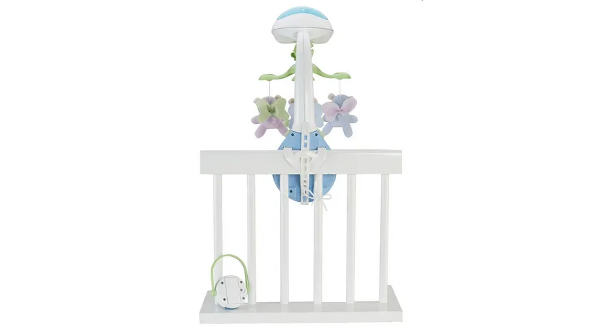 Fisher-Price 3-in-1 Traumbärchen Baby Mobile, Spieluhr, Nachtlicht mit Musik