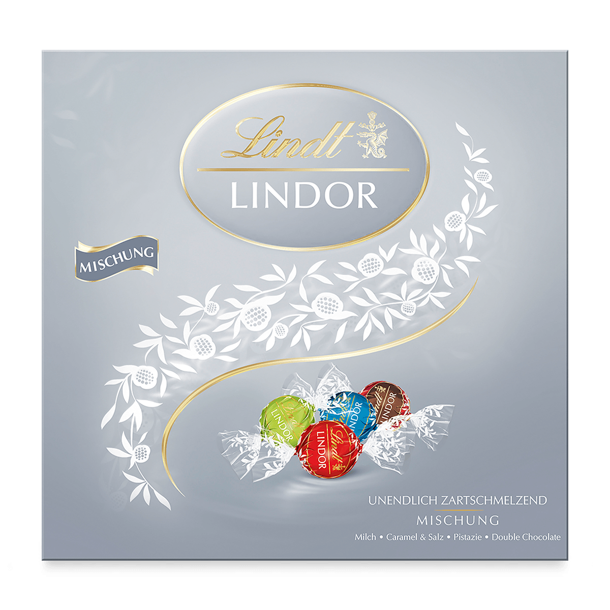 LINDOR Präsent Mischung Silber, 187g