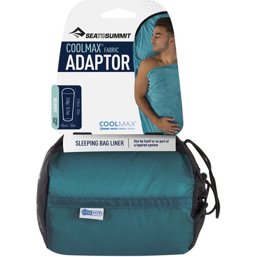 SCHLAFSACK COOLMAX ADAPTOR AQUA