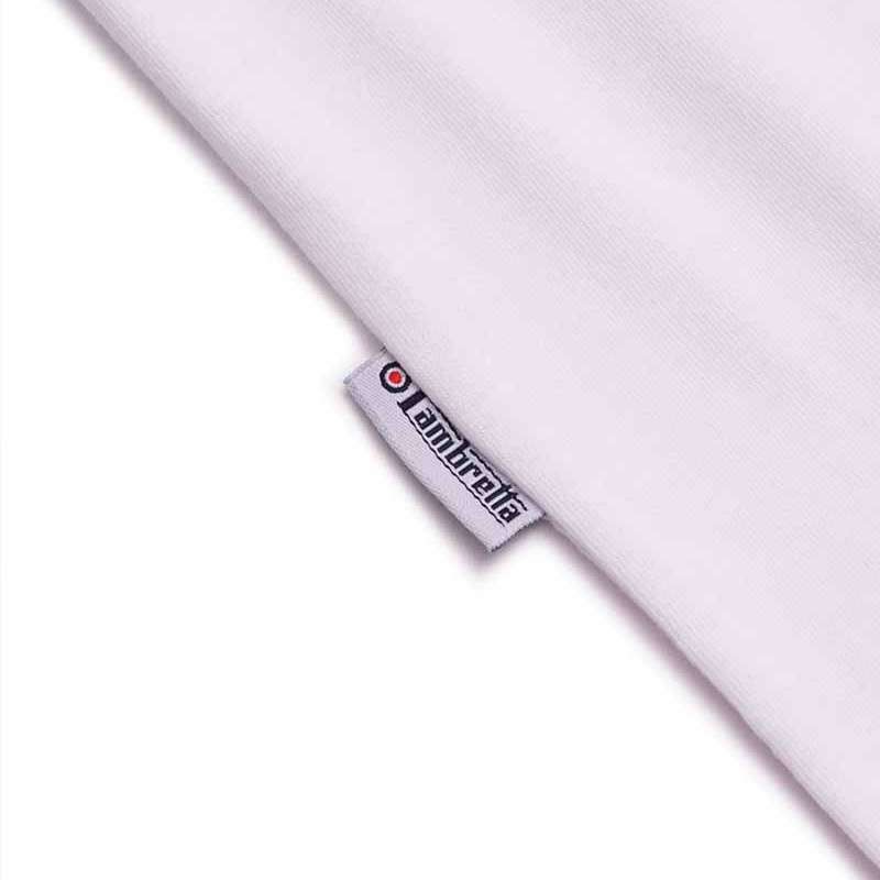 Lambretta Paisley Logo Herren T-Shirt SS1011-WHT