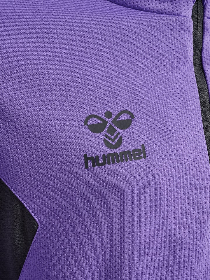 Hummel Hummel Halbreißverschluss Sweatshirt Hmlauthentic Kinder in DAHLIA PURPLE/ASPHALT günstig kaufen