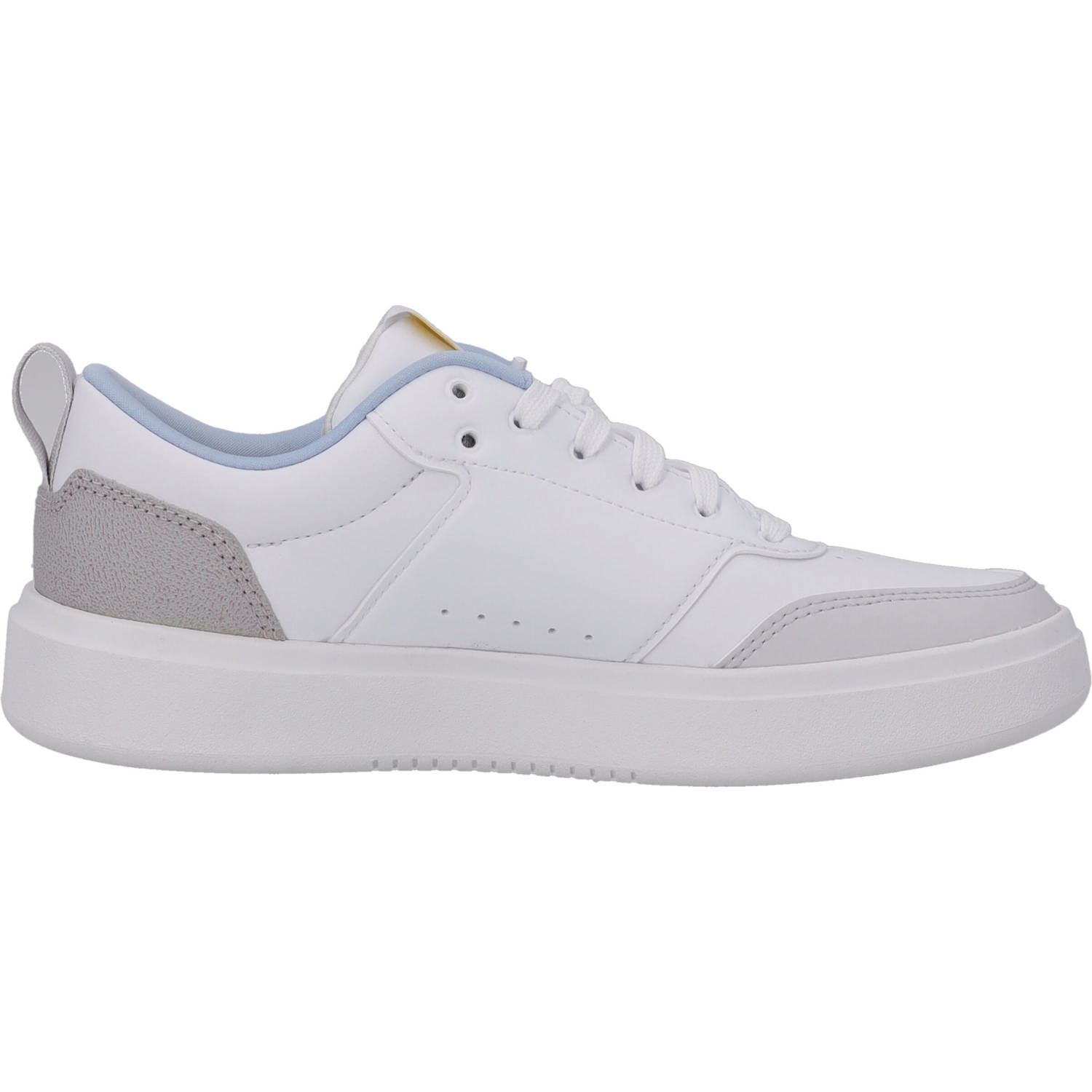 Adidas Parkst, Schnürschuhe, Damen, white/silver met/yellow