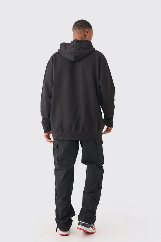 Lockere Cargo Ripstop Hose mit Etikett