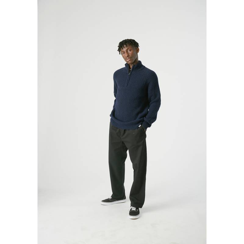 Cleptomanicx Ribber Troyer Strickpullover Herren