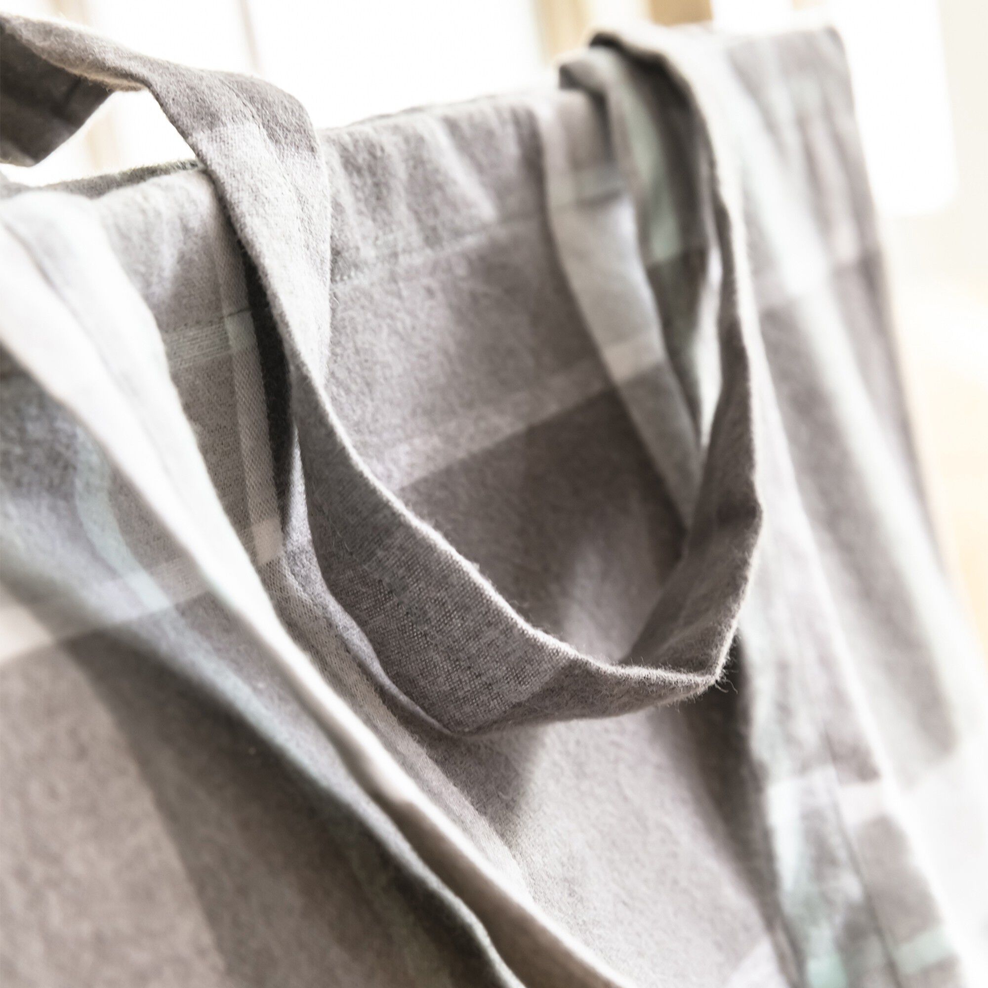 Sac à pain en tissu flanelle