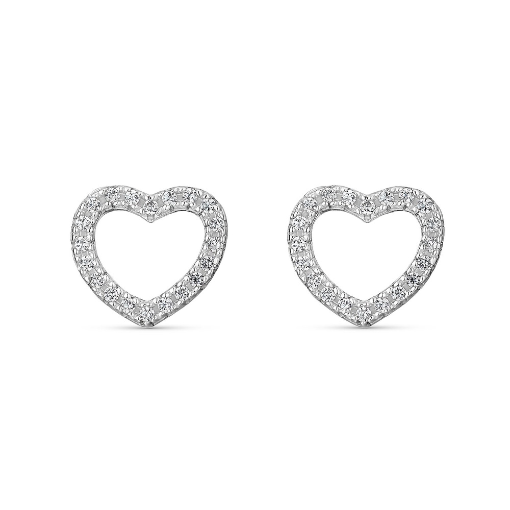 FAVS Boucles d'oreilles à fermoir à poussette 925 Argent Boucles d'oreilles
