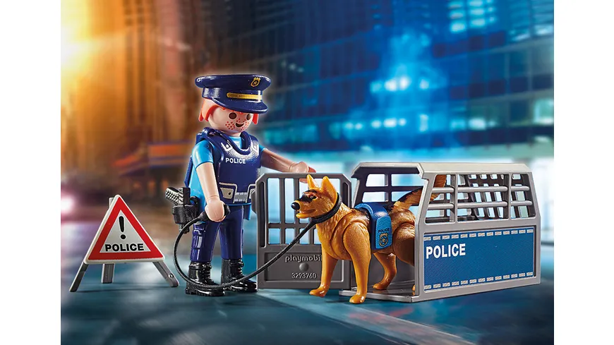 PLAYMOBIL 6878 - City Action - Polizei-Straßensperre