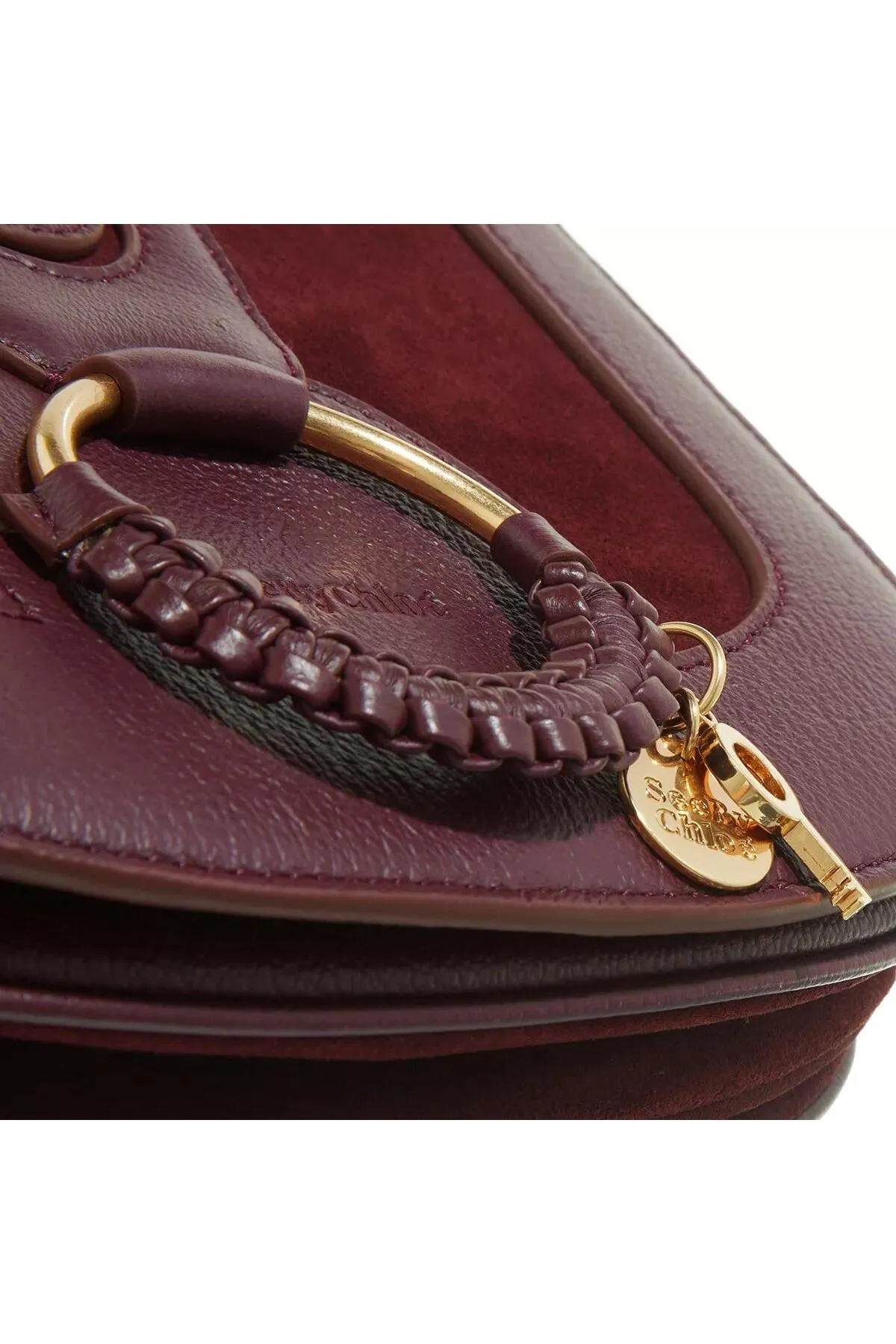 See by Chloé  Hana Crossbody Wildleder Glatt Vollviolette