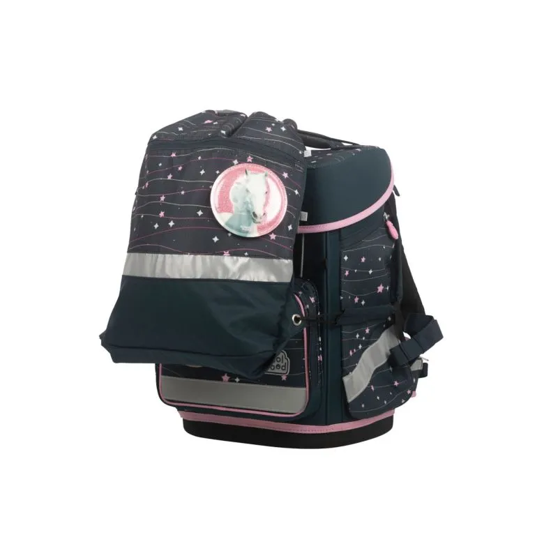 School Mood Champion 7-teiliges Schulranzen-Set - Ella (Pony)