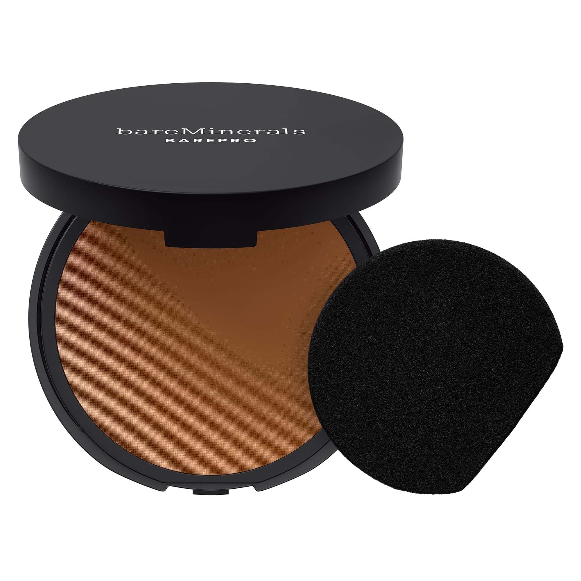 Base de maquillaje en polvo perfeccionadora de la piel BAREPRO 24HR - Base de maquillaje compacta, base de maquillaje en polvo