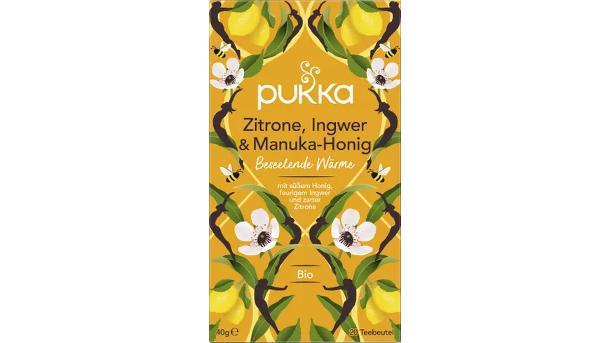 Pukka BIO Tee Zitrone 40 g