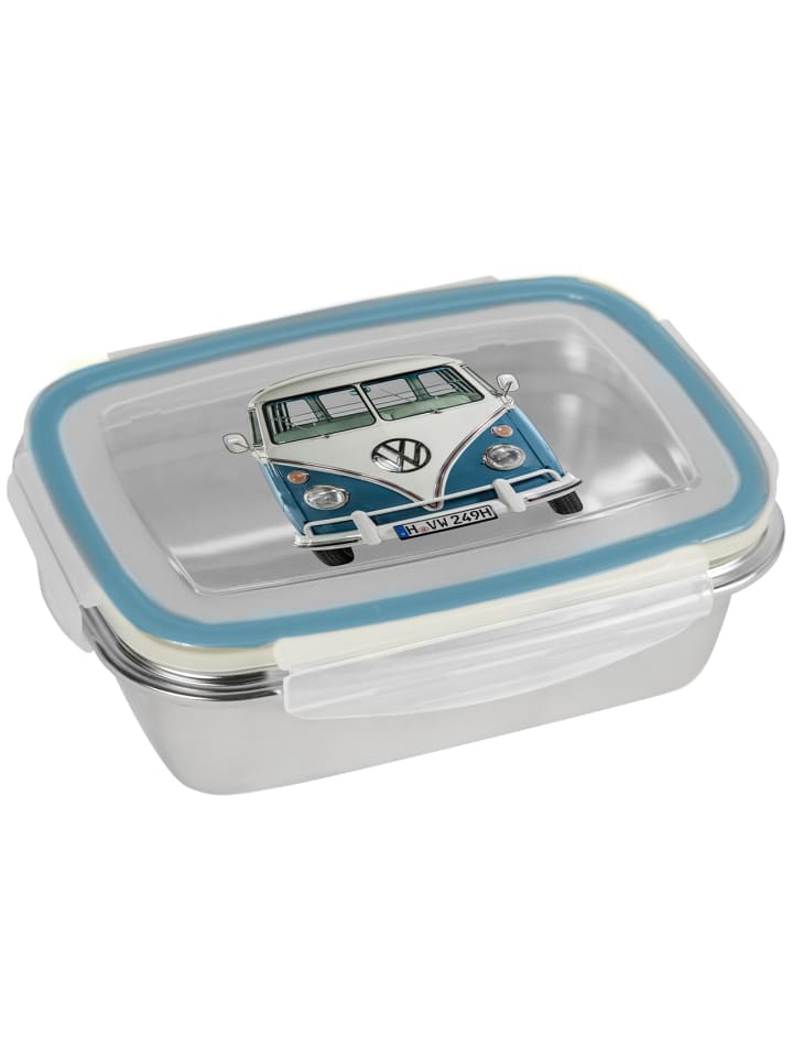 Geda Labels Brotdose VW Classic blau 850ml Edelstahl in Blau - 850ml günstig kaufen onesize