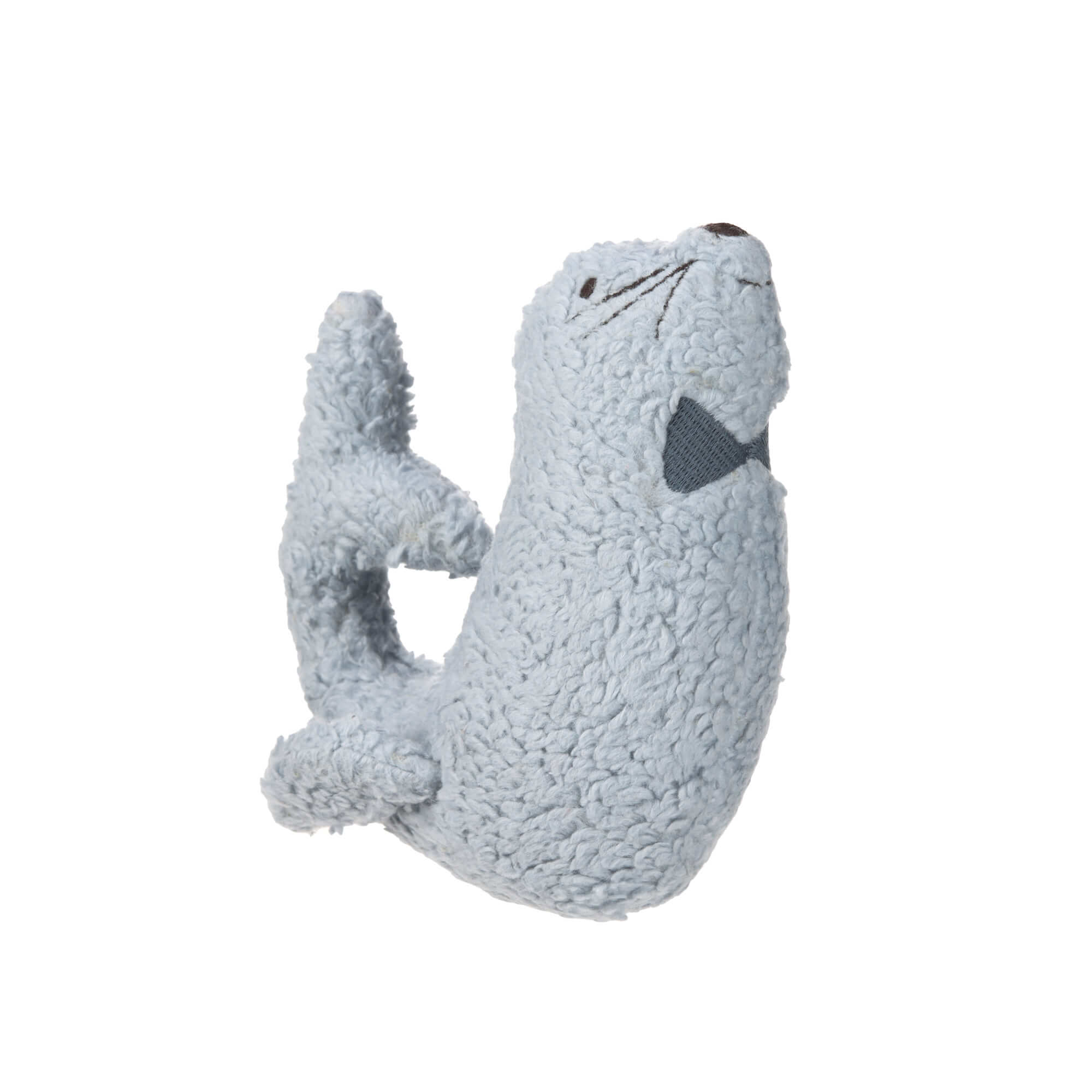 Kuscheltier mit Rassel & Knisterpapier - Knitted Toy, More Magic Seal