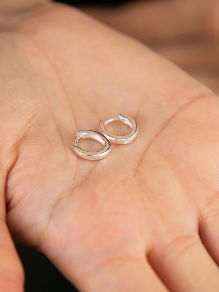 Lodie Silver Silber-Creolen günstig kaufen onesize