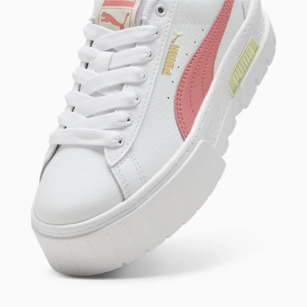 PUMA Mayze Leather Teenager 384527_27 / weiss