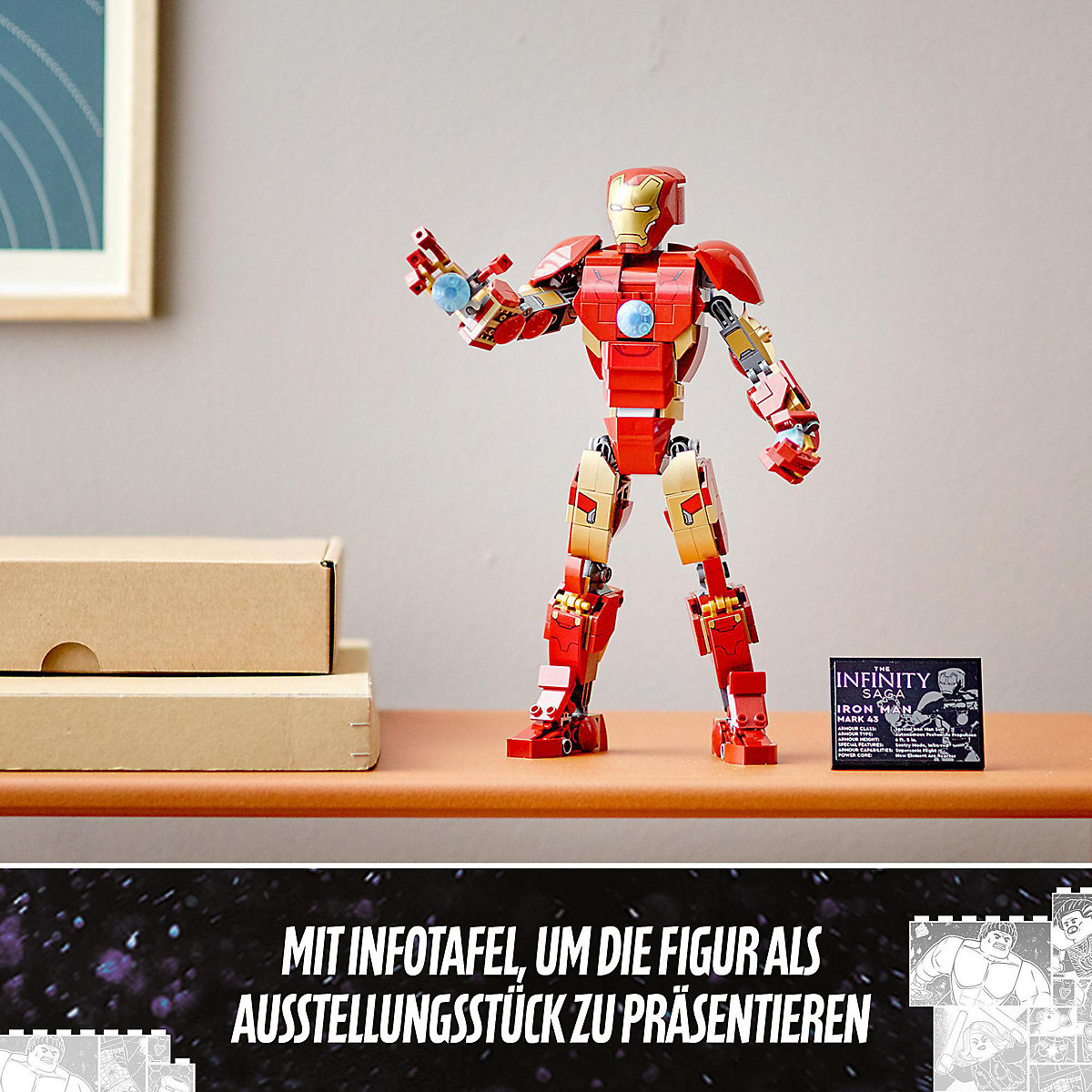 LEGO® Marvel Super Heroes™ 76206 Iron Man Figur