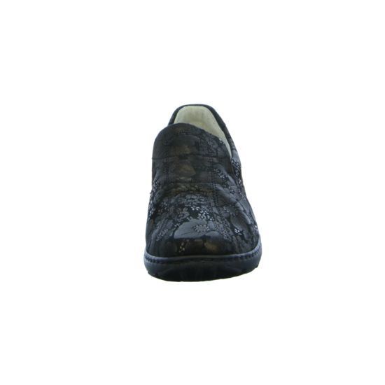 WALDLÄUFER Sportliche Slipper schwarz Henni
