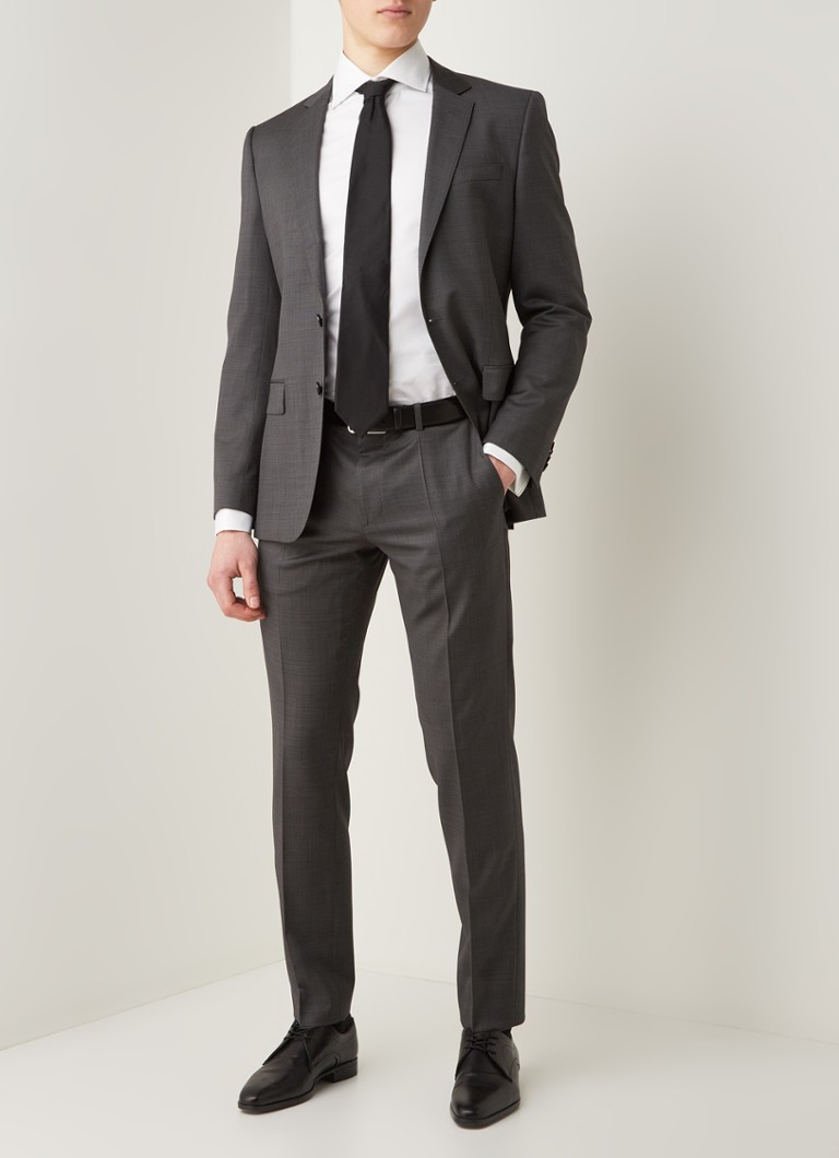 Profuomo Royal Twill No 7 slim fit košulja s dvostrukim manžetama