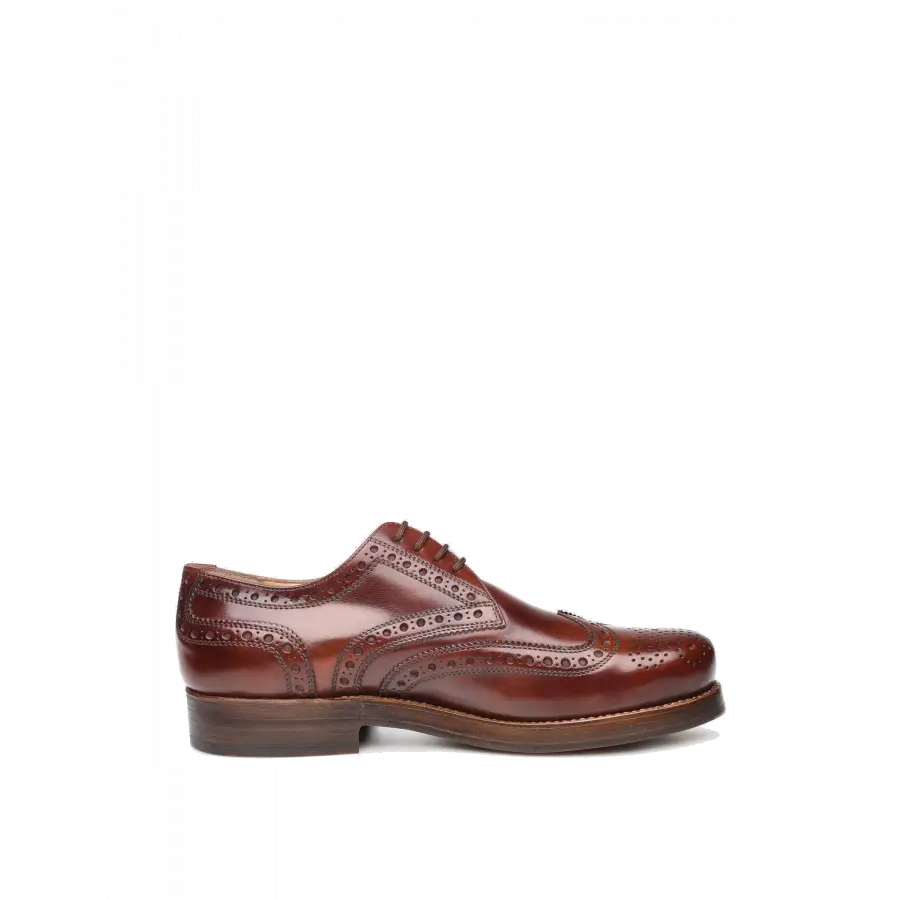 Heinrich Dinkelacker - Businessschuhe Derby RIO FULL-BROGUE TC Kalbsleder - braun