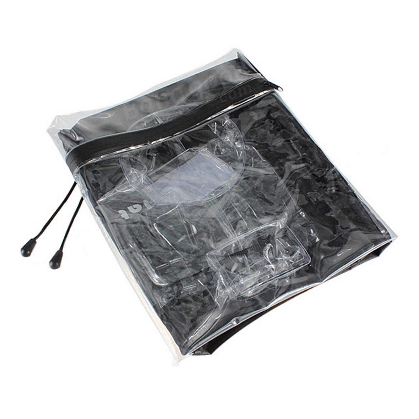 Rutaqian Regenschutz für Spiegelreflexkameras Transparent Wasserdichte Tasche Spiegelreflexkamera (inkl. Faltbar Blitzwasserdichte Abdeckung PVC Groß Staubdichte Kamera, Gute Abdichtung Regenschutz Kamerazubehör)