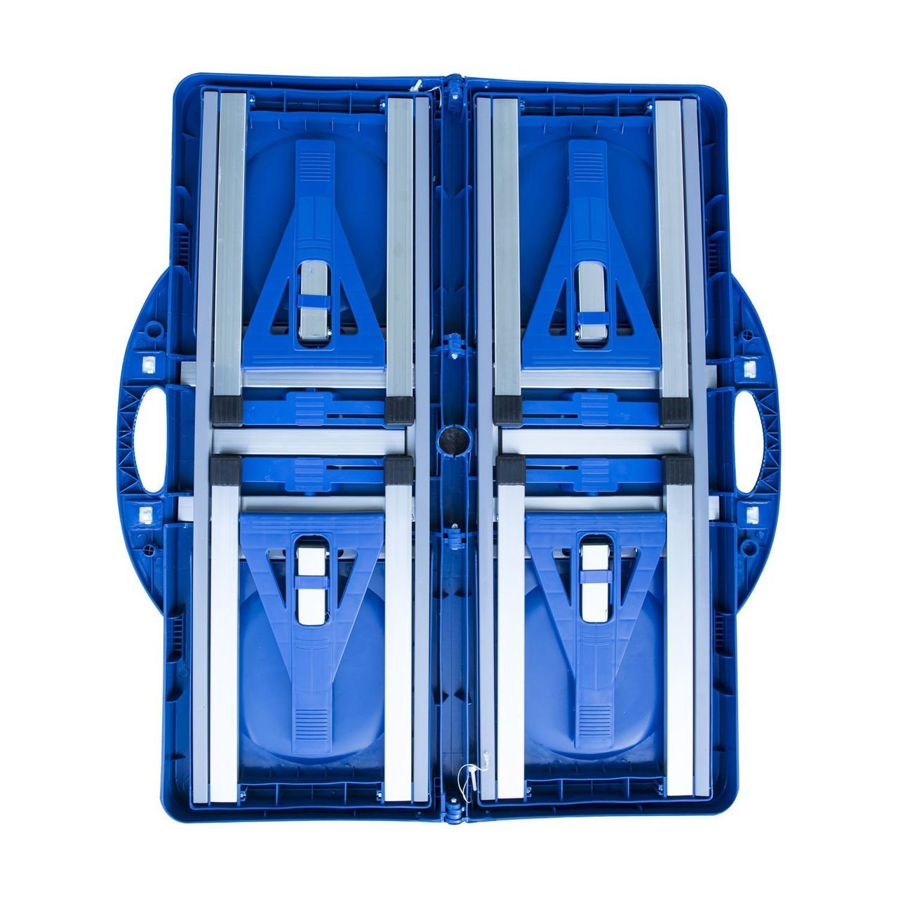 Outsunny Campingtisch Set Picknicktisch Sitzgruppe Klapptisch mit 4 Stühle Alu