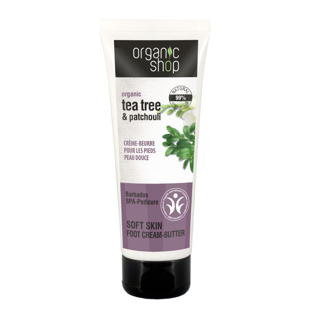 organic shop Beurre Pieds Arbre à Thé & Patchouli Crème pieds