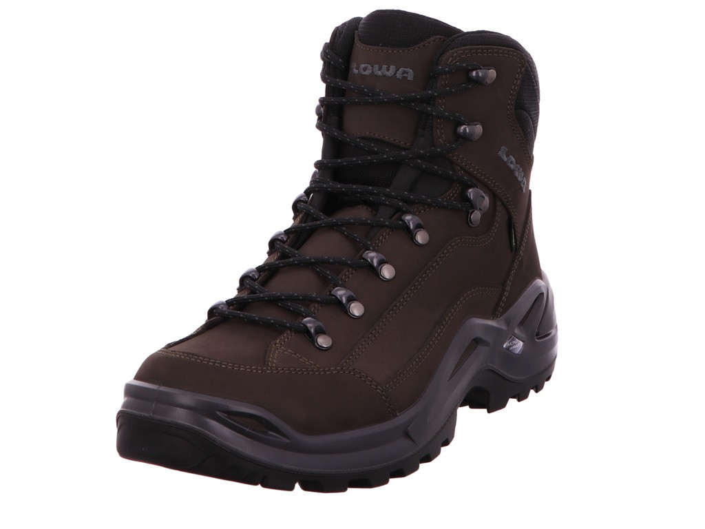 LOWA Wanderschuhe braun RENEGADE GTX MID