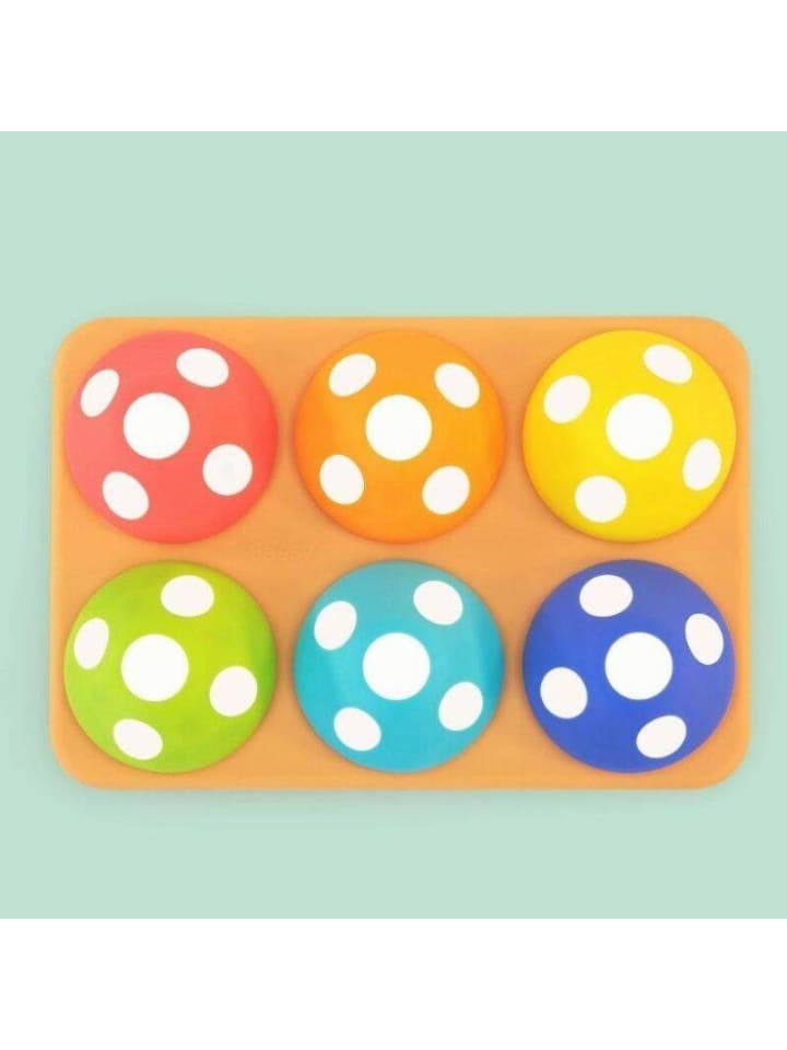 Sassy Lernspielzeug ab 1 Jahr mit 6 Pilzen - Farben, Zahlen & Emotionen lernen günstig kaufen onesize