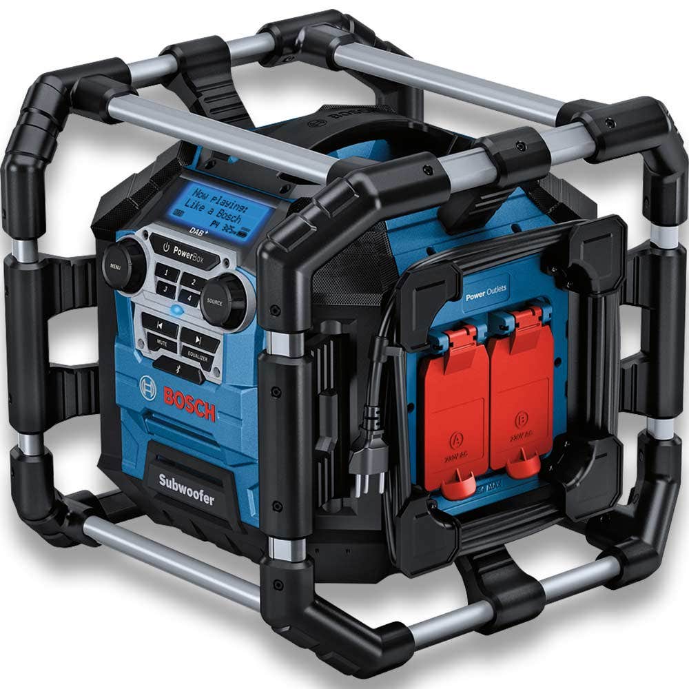 BOSCH 18V Powerboxx Bluetooth Radio Skin GPB 18V-5 SC 0.601.4A4.140
