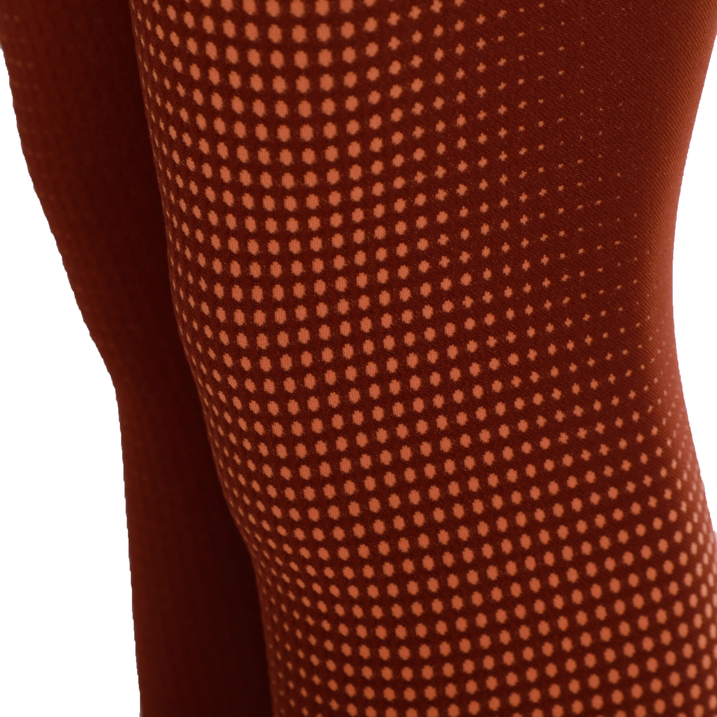 Performance Warm Eco Big Logo Bottom Long Tight Damen - Berry