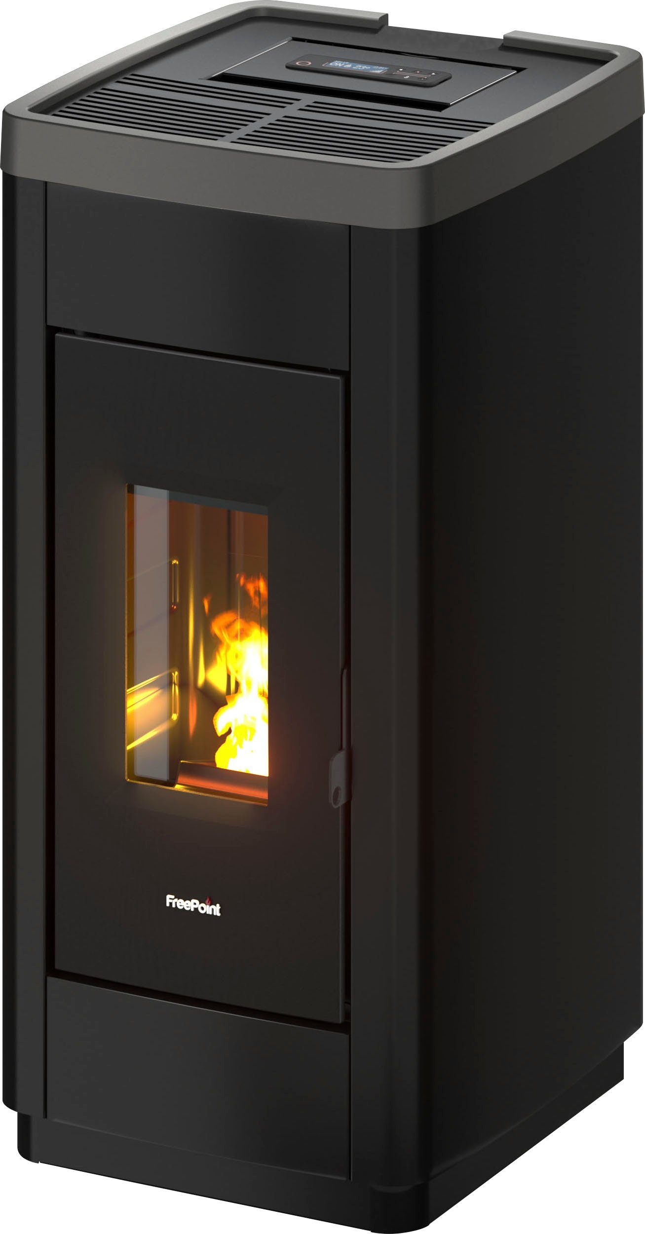 Freepoint Pelletofen Life 9, 9,5 kW, Zeitbrand