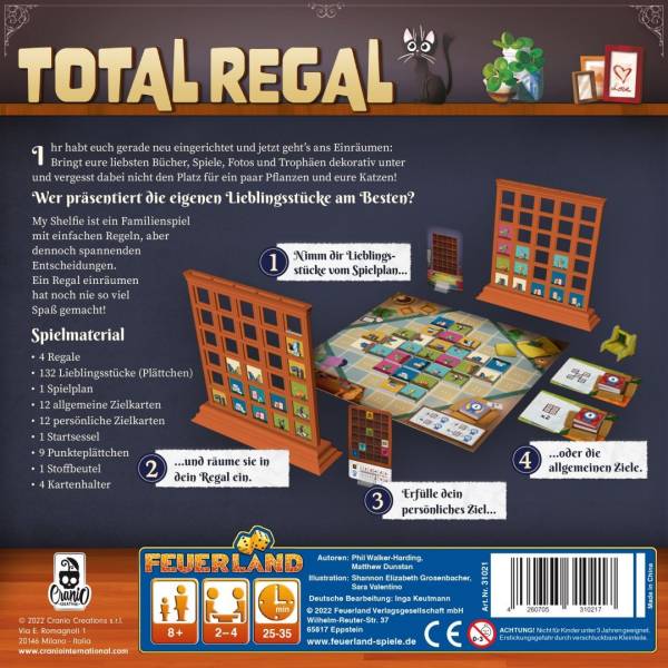 Total Regal - Plätze für Schätze