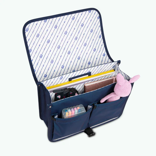 Discover Medium Maranello Schoolbag, Navy Blue