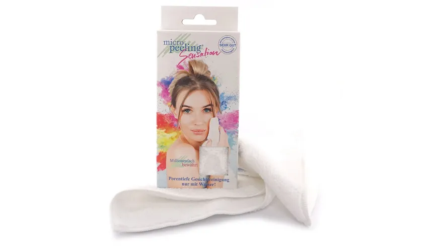 Micro Peeling Sensation Gesichtsreinigungstuch Micro Peeling - Weiss
