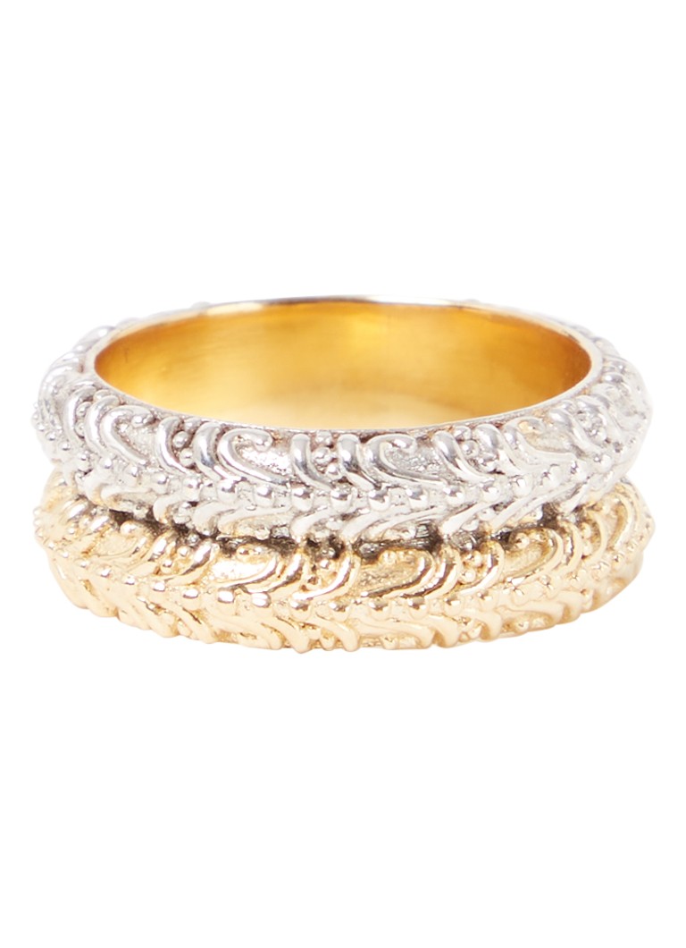 Anello Pila in argento di ba&sh