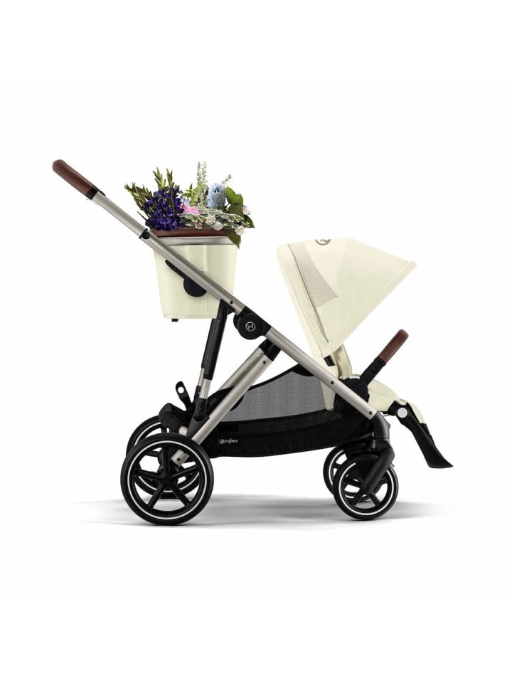 Cybex Cybex Gazelle S Kinderwagen - Farbe: Seashell Beige / Gestell Taupe günstig kaufen onesize