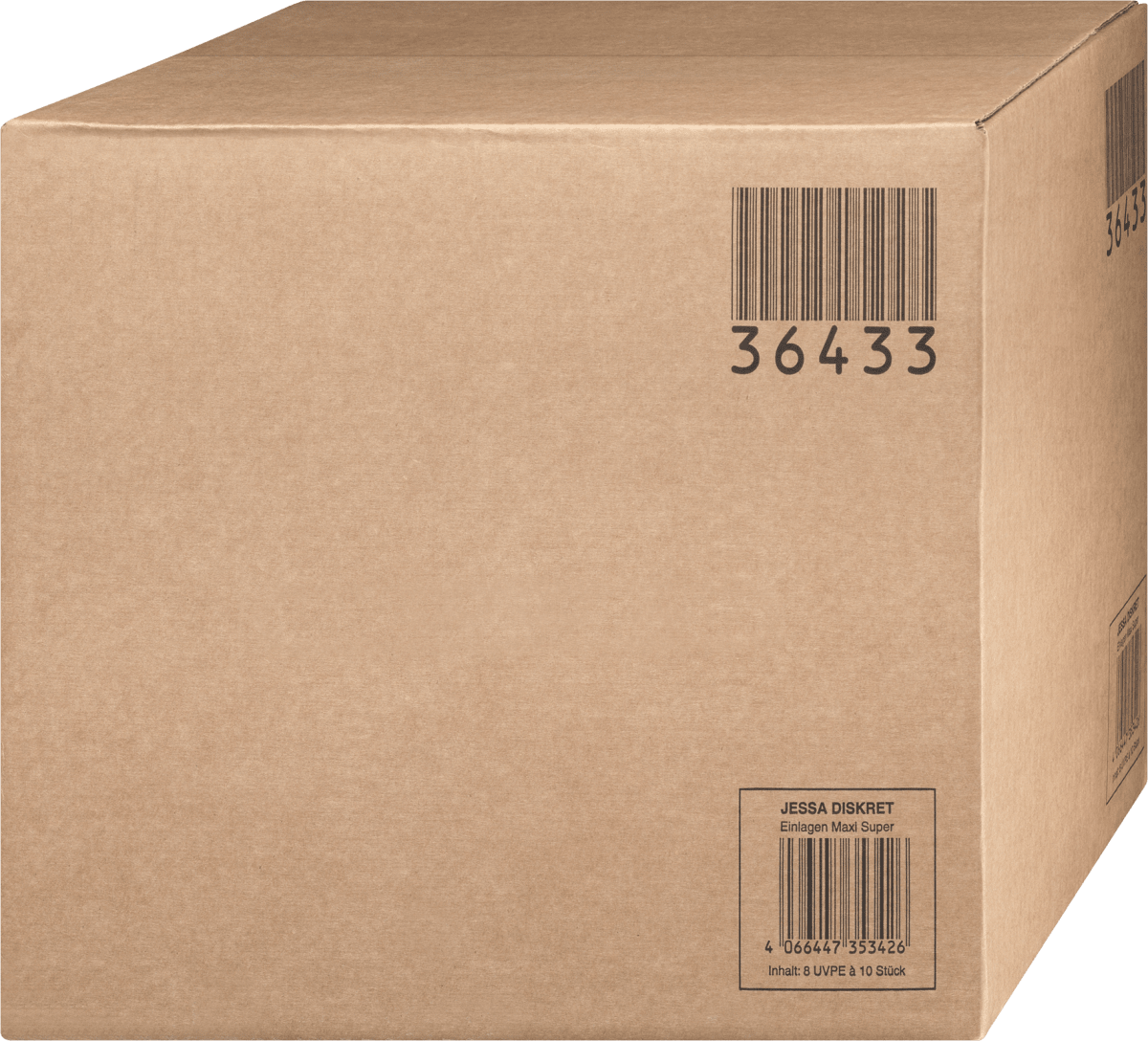 Einlagen Inkontinenz Maxi Super, Vorteilspack (8x10 St), 80 St