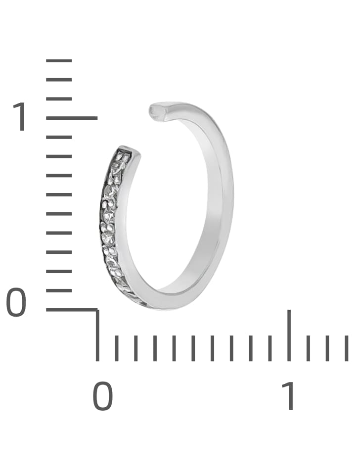 Zeeme 925/- Sterling Silber in weiß günstig kaufen 1 cm