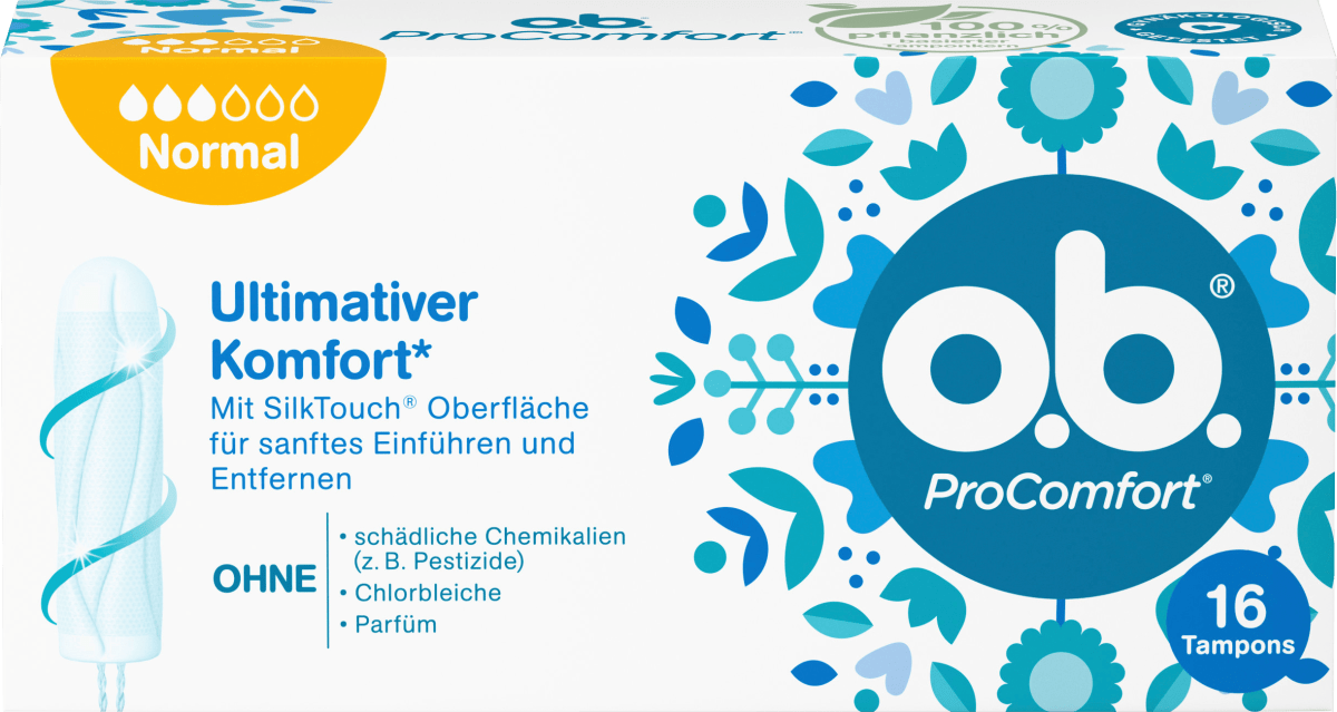Tampons Pro Comfort Normal, 16 St