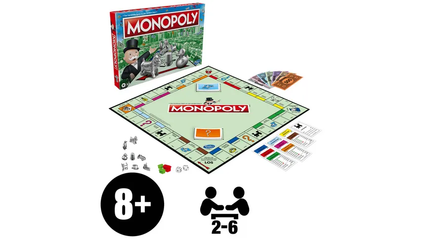 Hasbro - Monopoly Brettspiel