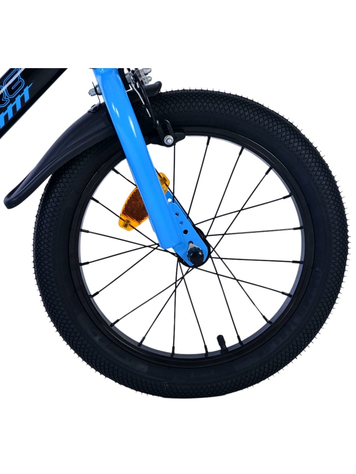 Volare Kinderfahrrad Rocky Fahrrad für Jungen 16 Zoll Kinderrad Blau Schwarz 4 Jahre günstig kaufen onesize