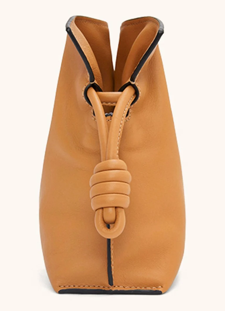 LOEWE Flamenco Mini sajūga soma no teļa ādas