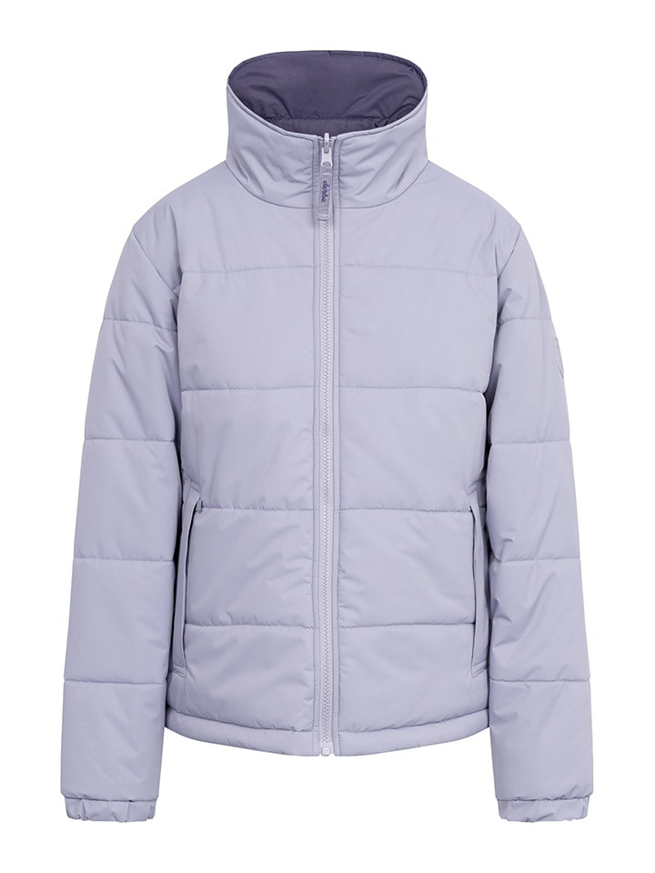 Derbe Wende-Regenjacke in Lavendel/ Aubergine günstig kaufen