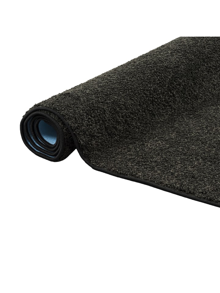 Snapstyle Hochflor Velours Teppich Läufer Mona in Zwart günstig kaufen